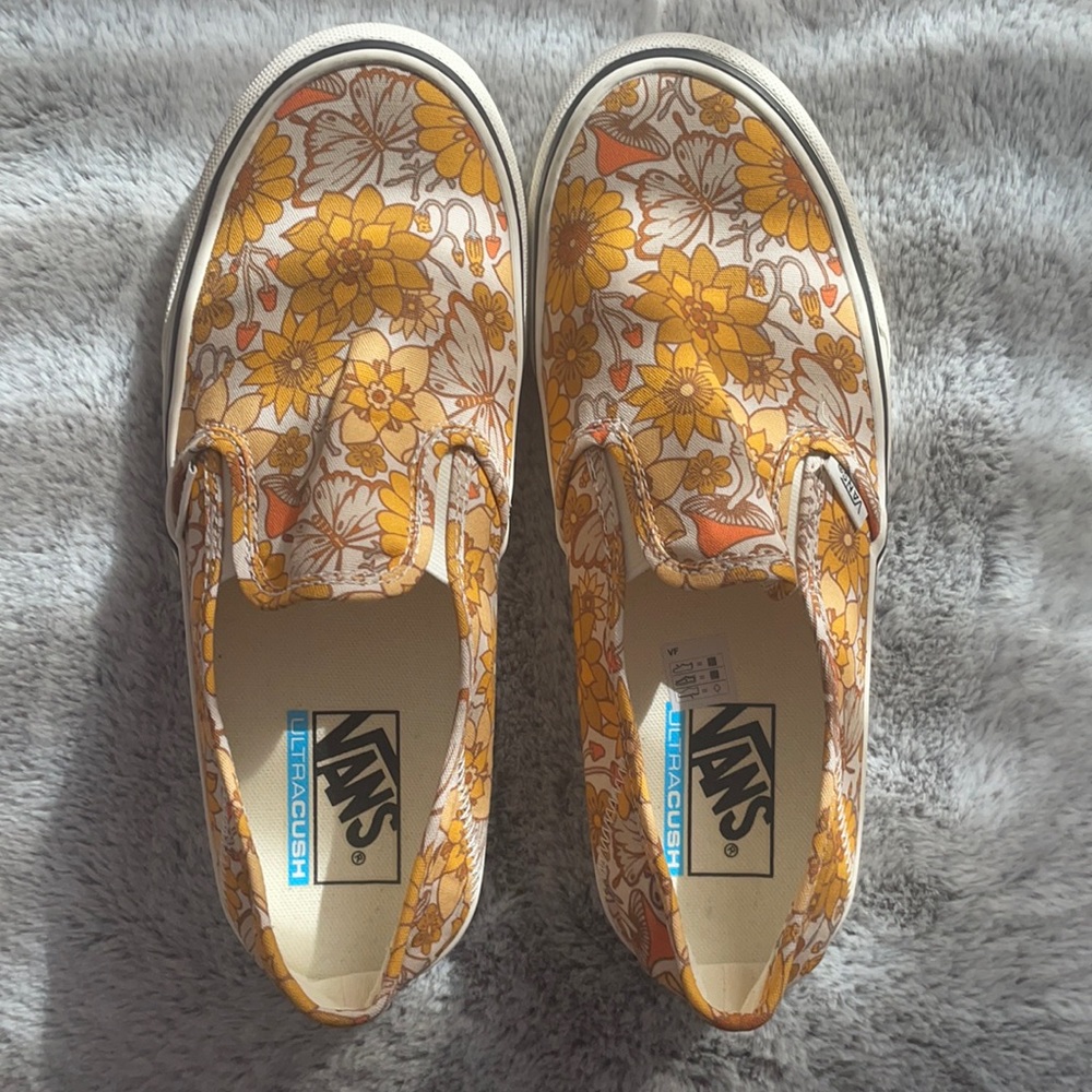 Vans floral slip-on sf